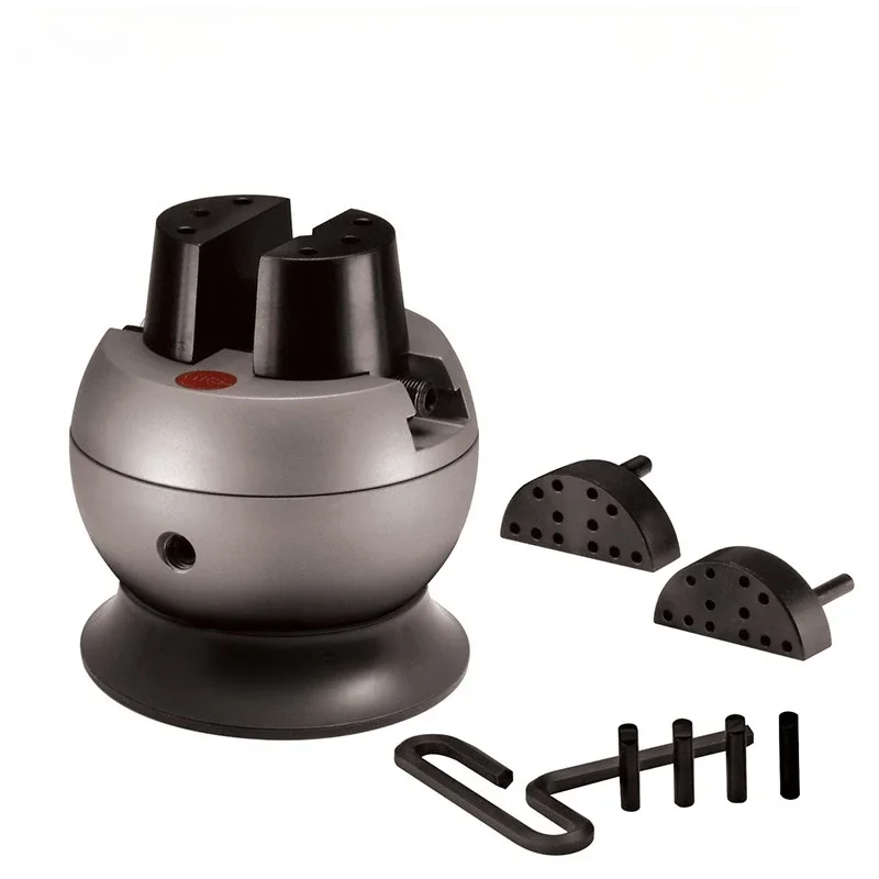 Block micro-set ball, stone-set diamond 360 degree rotating engraving seat