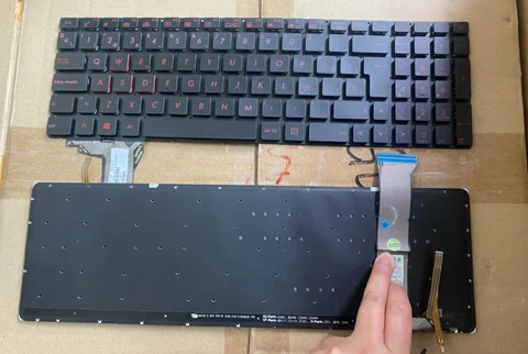 Spanish Keyboard For Asus ROG GL552 GL552VL GL552V GL752 GL752VM VL VW G551 ZX50 SP ES Laptop Replacement Keyboards New