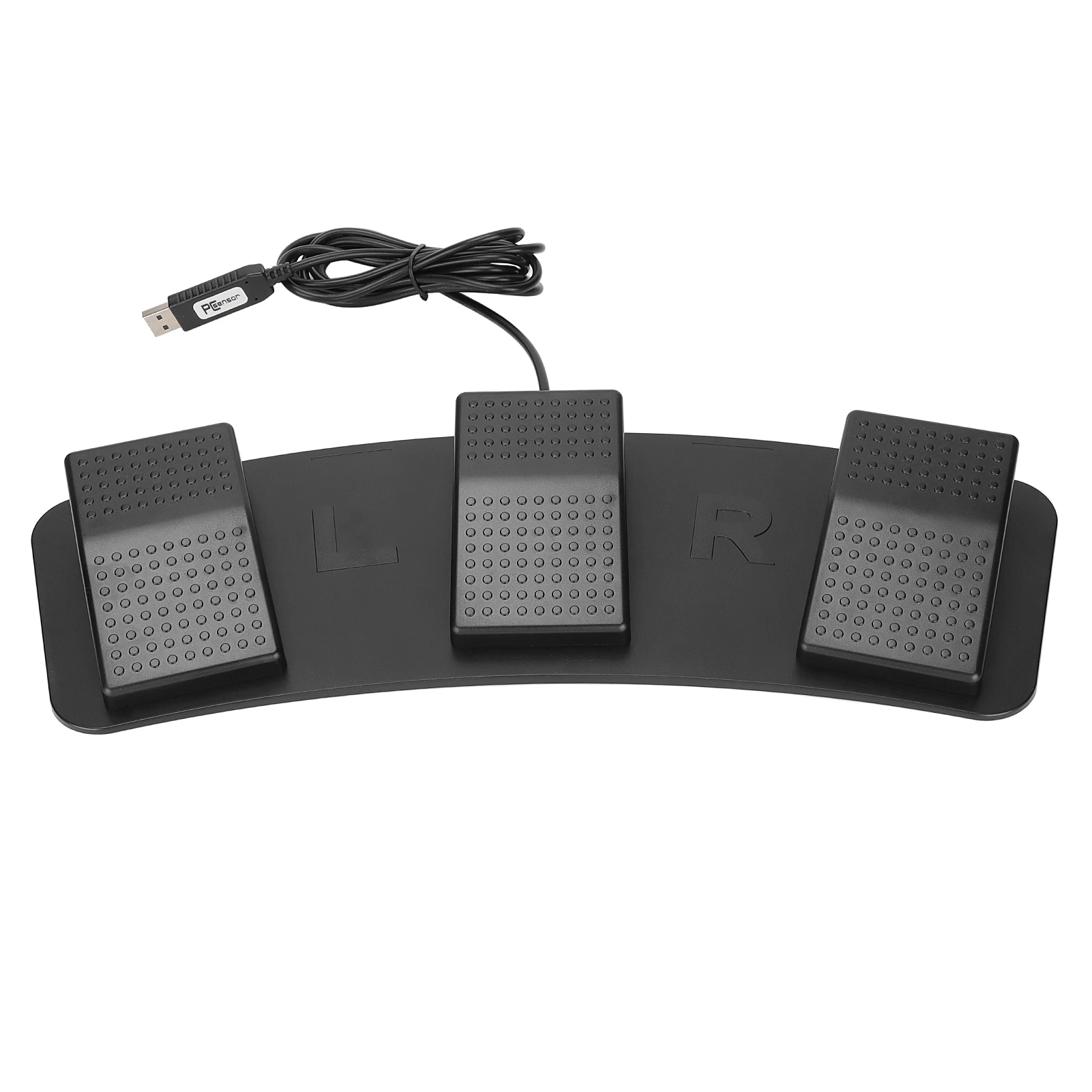 USB Triple Foot Switch Pedal Multifunctional Mechanical Switch Foot Switch Pedal for Playing Game Factory Testing