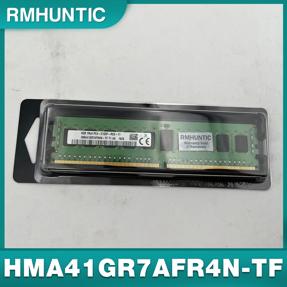 

1PCS RAM 8GB 8G 1R×4 PC4-2133P 2133 DDR4 ECC REG For SK Hynix Memory HMA41GR7AFR4N-TF