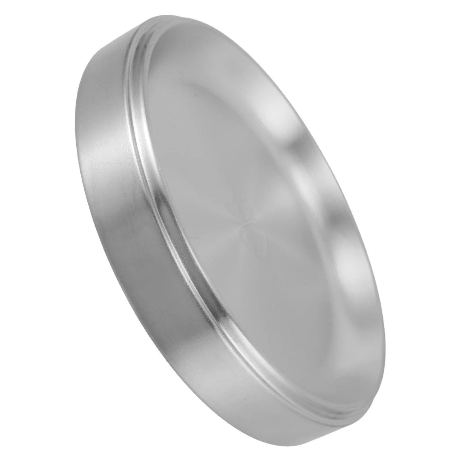 

Stainless Steel Round Serving Plate Multipurpose Bbq Grilling Prep Serve Tray Stackable Spacesaving Kitchen Outdoor Use