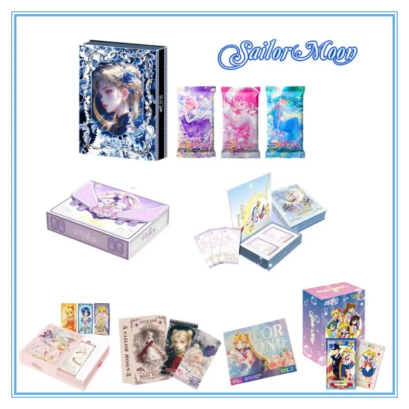 

Sailor Moon Collect card Christmas and birthday gifts Anime Girl Party Swimsuit Bikini Feast Booster Box Doujin Toy Gift