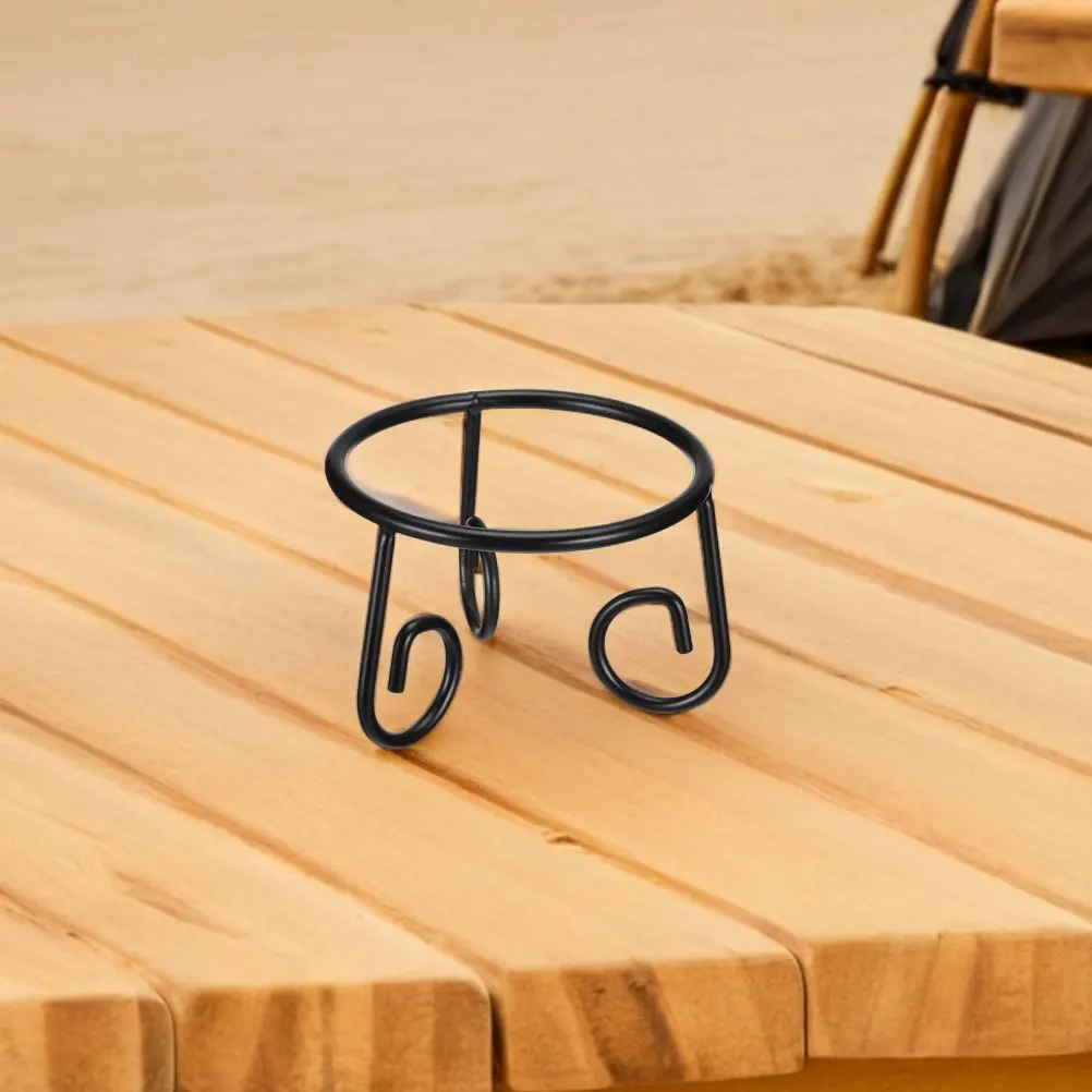 2 قطعة كريستال معدني المجال حامل حديقة الكرة حامل في الهواء الطلق غلوب عرض مستقرة التحديق الكرة قاعدة في الهواء الطلق حديقة الوقوف #2