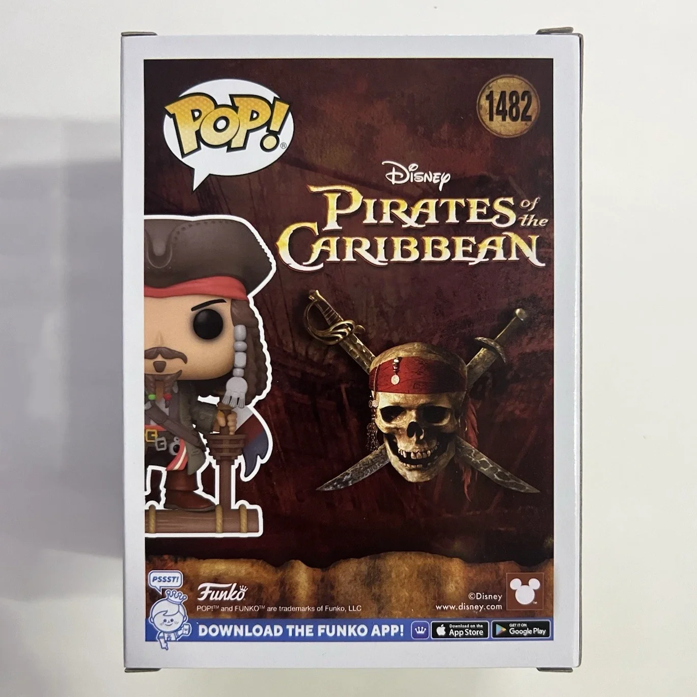 Jack Sparrow 1482 Figures Disney Pirates of the Caribbean Vinyl Figure Funko Pop 4.3 inch Collect Limited Edition Model Toy Gift - Image 6