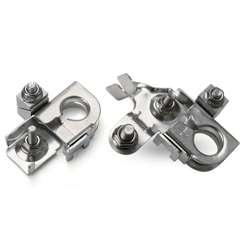 Positive And Negative Battery Terminal Clamp For Ford F150 Edge Explorer Fusion Taurus BT4Z-14450-AA BT4Z-14450-BA