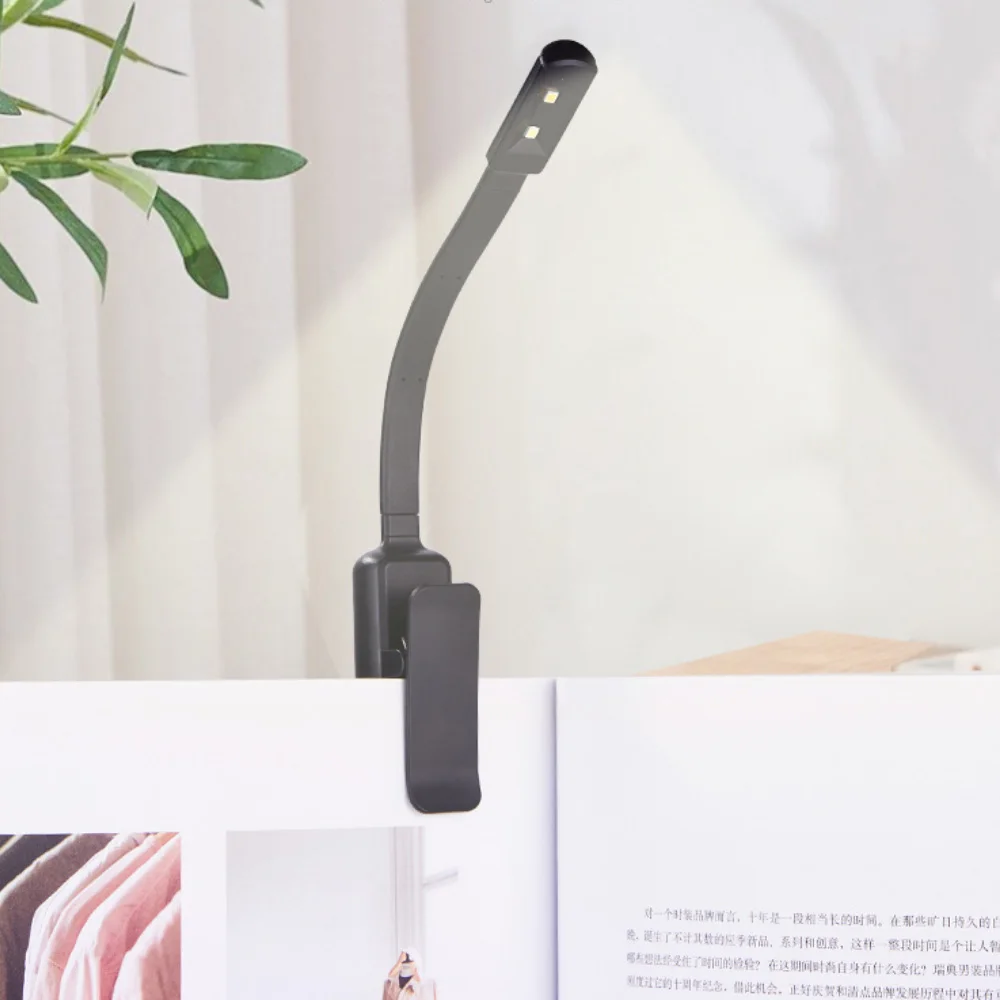 

Rechargeable Book Lamp Creative Book Clip Lamp Portable Clip Lamp Dormitory Eye-care Desk Lamp Bedroom Night Lights