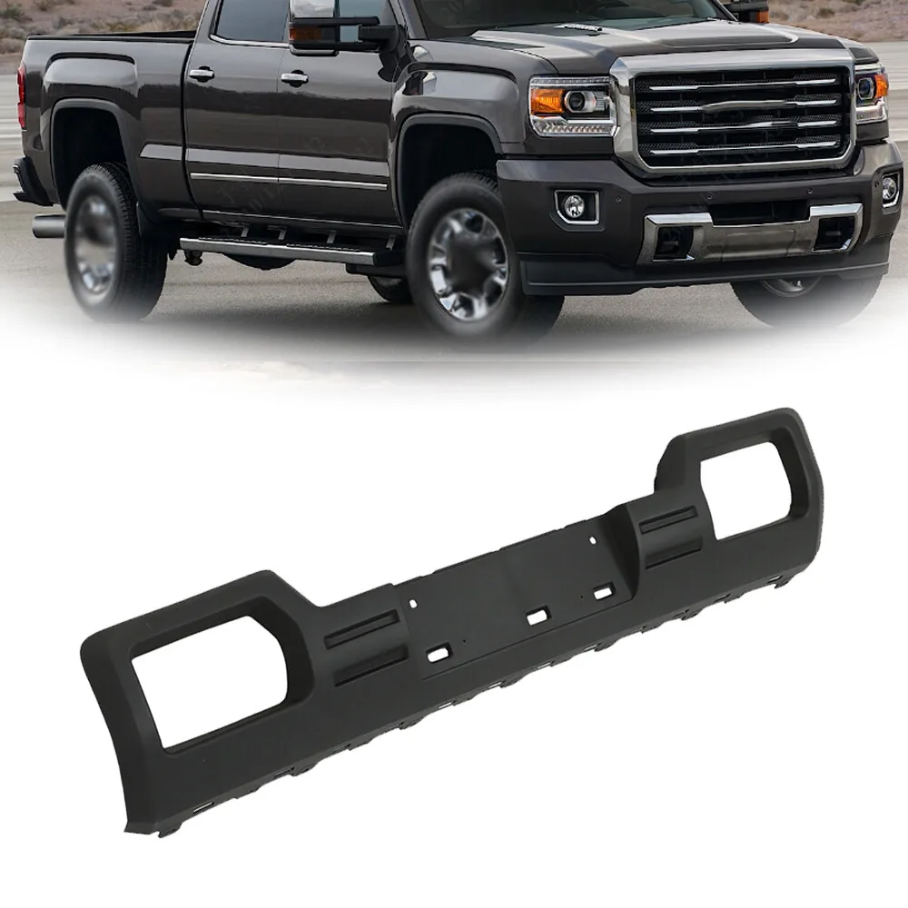 

Black Fit For GMC Sierra 1500 2014-2015 Front Bumper Valance Panel Skid Plate