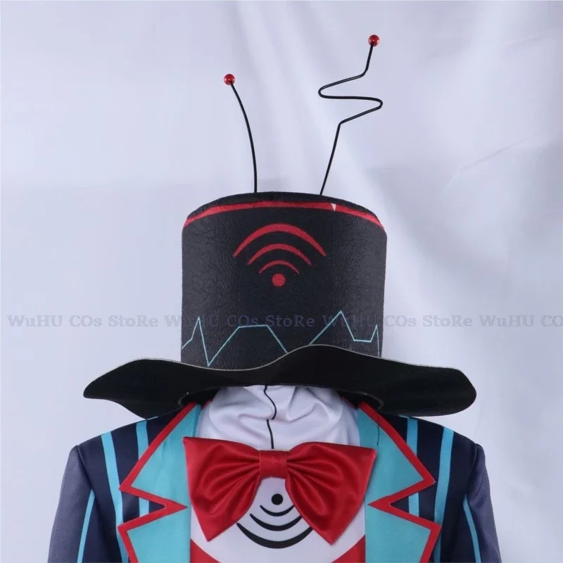 Hazbin Cosplay Hotel Vox Cosplay Hat Costume Uniform Suit Outfit Charlotte Morningstar Halloeen Suit Carnival Christmas Costume