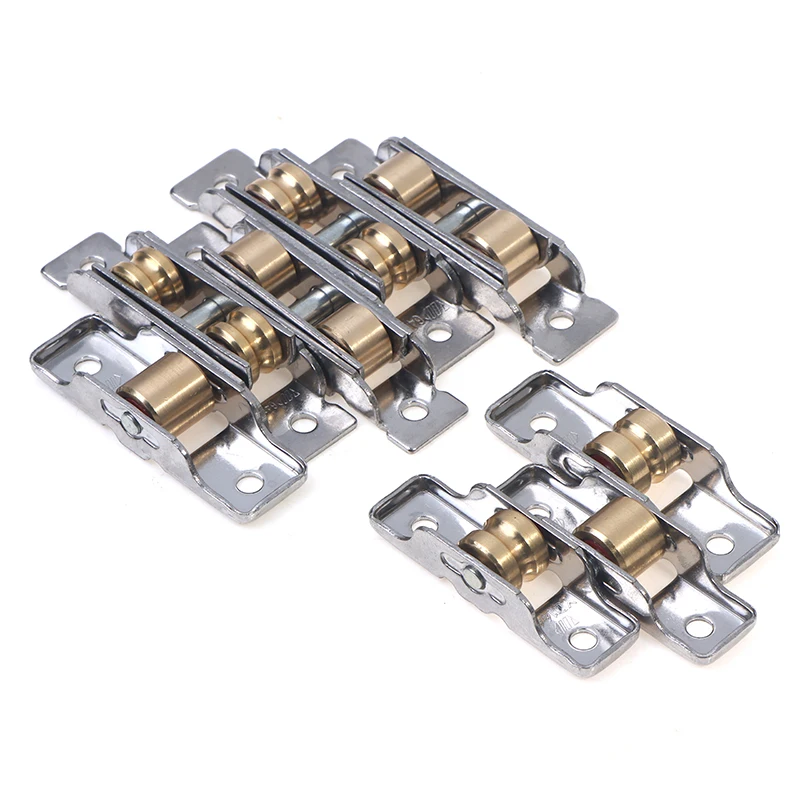 1PCS Sliding Door Wheels Rollers Heavy Mute Stainless Steel Window Sliding Door Bearing Rollers Furniture Hardware