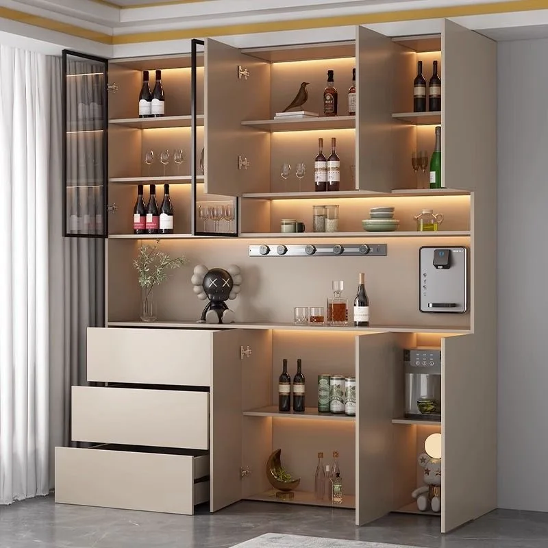 

Living Room Display Cabinet Sideboards Showcases Outdoor Kitchen Storage Organization Wine Cabinet Corner Glass Bar Furniture