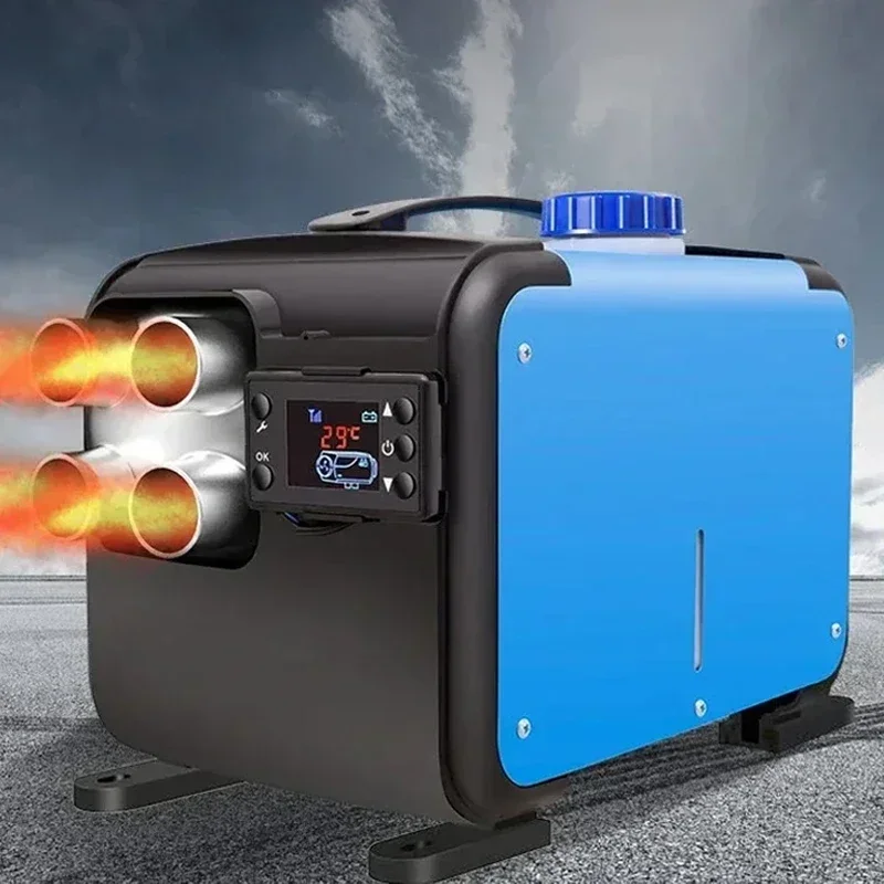 Car Heater Air Diesel Heate 12V 24V 5000W Aluminum Shell Air Parking Heater Warmer Wireless LCD Remote Control Engine Preheater