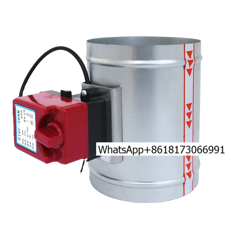 

Galvanized Power-off Reset Air Valve, Power-on Open Power-off Close Circular Silicone Electric Closed Valve, Two-wire Control