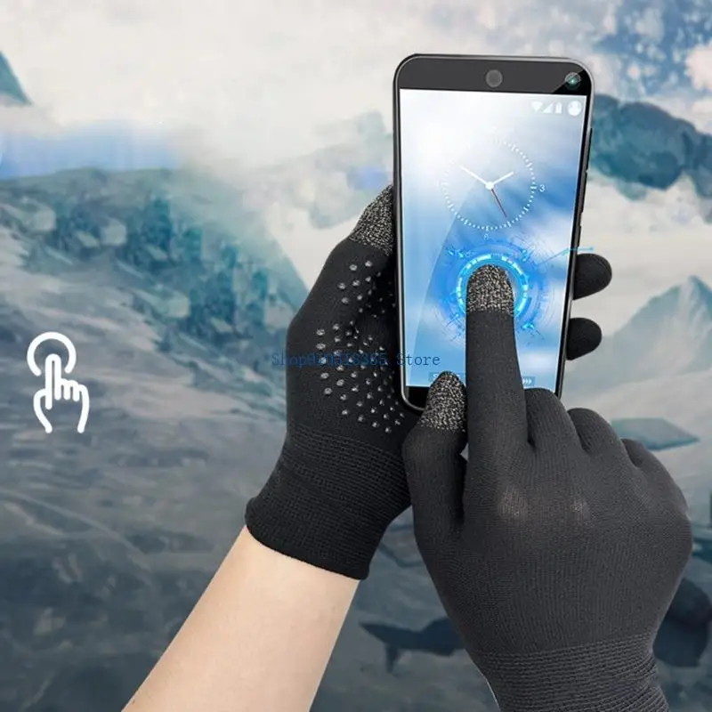  Nonslip Gaming Finger Sleeve High Sensitivity Game Gloves for Mobile Phones