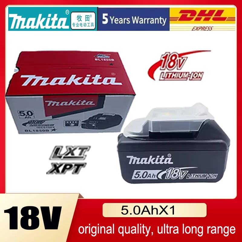 

Original Makita 18V6.0Ah battery with long battery life, Makita LXT BL1860B BL1860BL1850 BL1830 cordless power tool battery