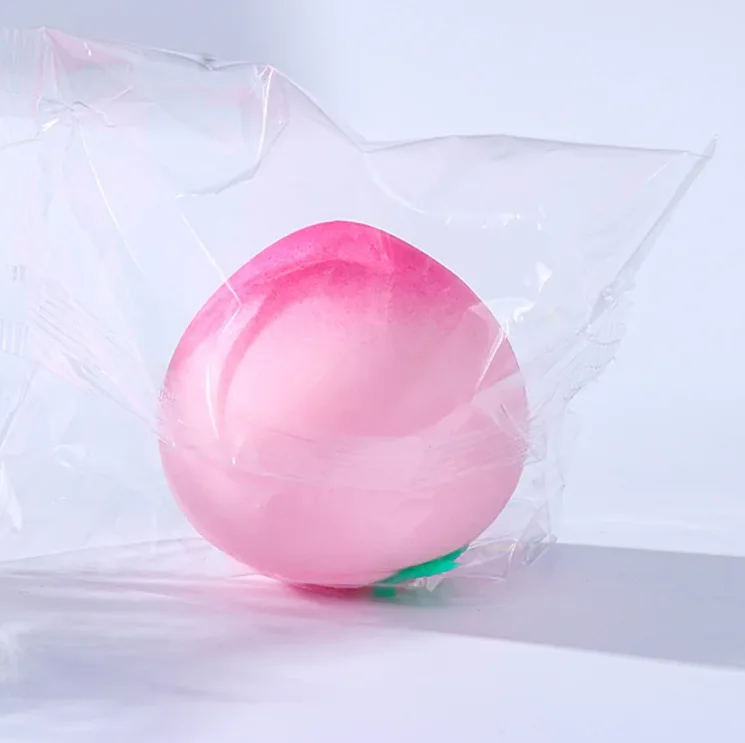 Soft Fruit Squishy Stress Relief Ball for Kids Slow Rebound Squeeze Toy Durable Play Fruit Ball for Children