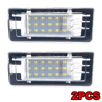 1/2pcs Tail License Plate Led Light For Renault Captur Kaptur Espace Fluence Scenic Latitude Laguna Modus Zoe Dacia Duster 10-17