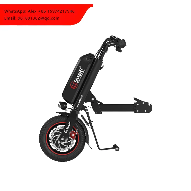 Oferta Especial: Accesorio para Silla de Ruedas Eléctrica de 36/48v 350w 500w con Batería de Litio Grande, Handcycle