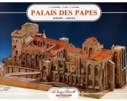 Avignon Papal Palace Building 3D Paper Model DIY Manual