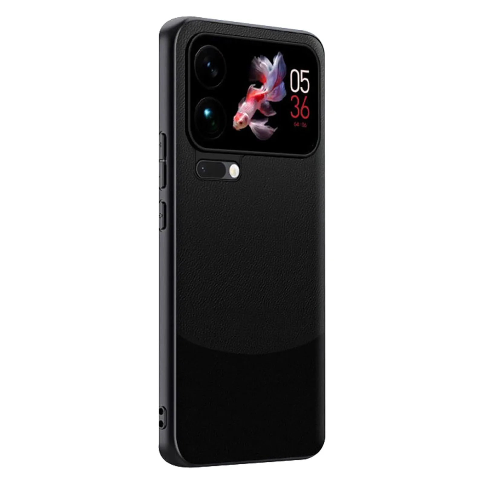 

Ultra Slim PU Leather Case for Xiaomi 17 Pro Max/17 Pro/17 - Wireless Charging Compatible, Color Block Design, Business Style