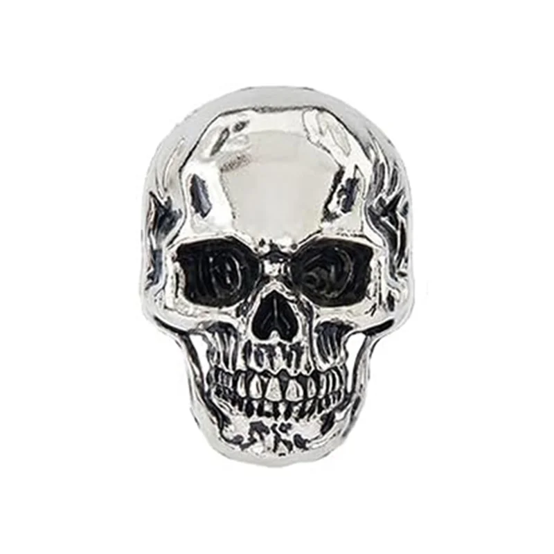 

A83F-12Sets 3Colors Alloy Skull Stud Rivet Skull Conchos Screw Back Leather Crafting Skull Forpunk DIY Craft Decoration