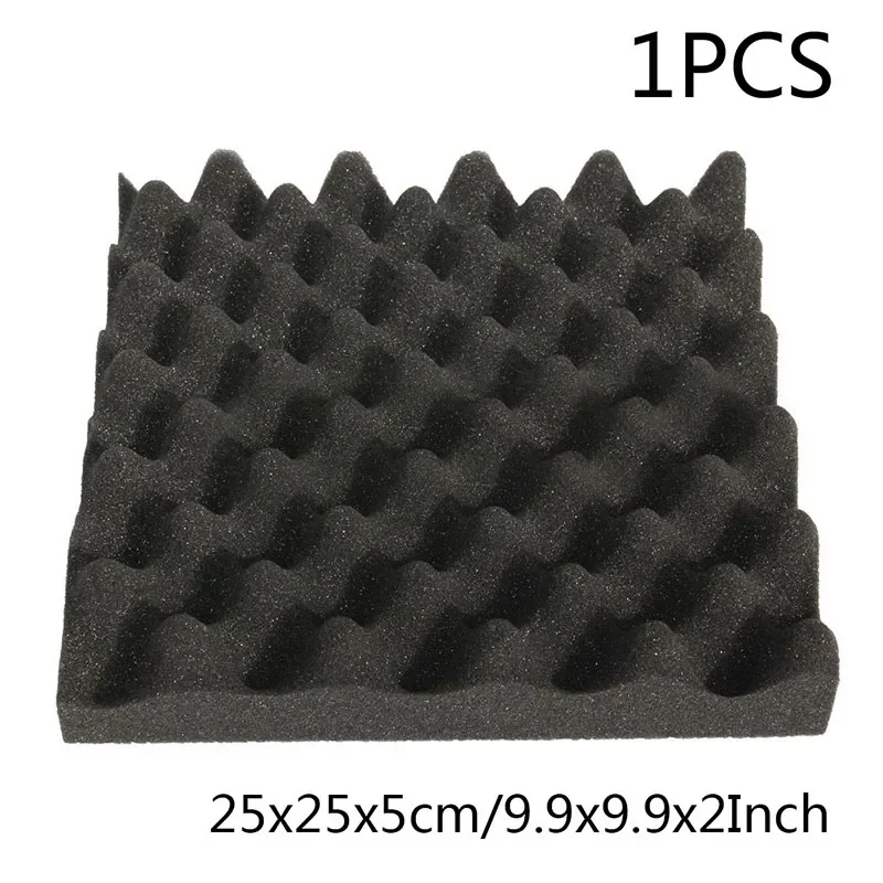 Schalla bsor bieren der Schaums chwamm Schall dämmung stange ktv Wand 9,8x9,8x2 Zoll Schallschutz schäume