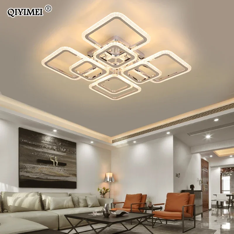 

Modern LED Chandelier Remote Dimmable Indoor Lighting For Bedroom Restaurant Study Dining Living Room Light Fixtures Home Lustre