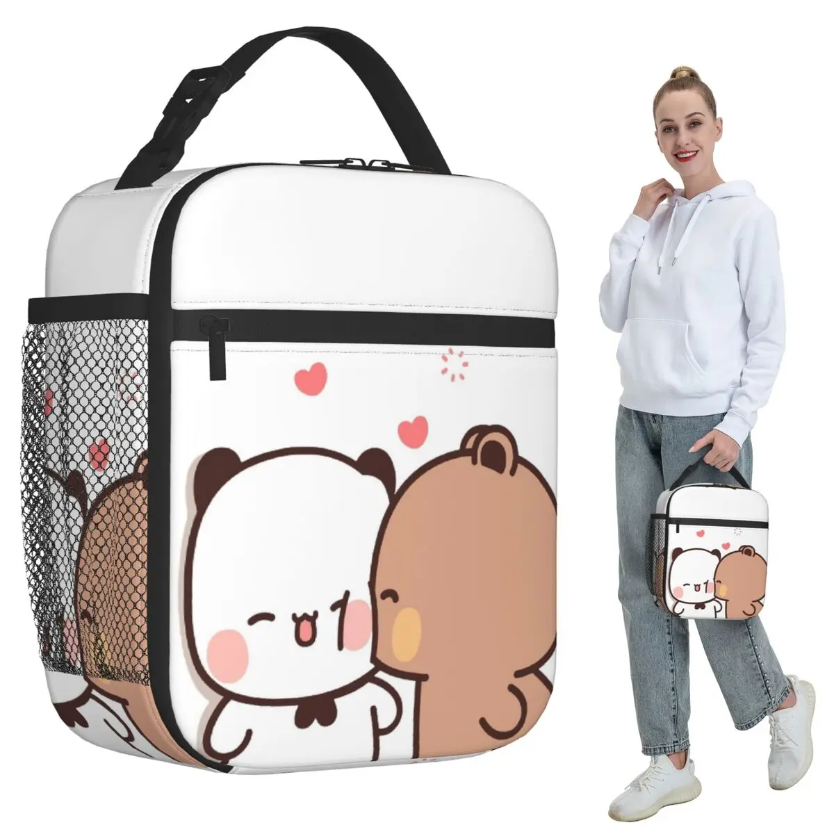 

Bubu Dudu Insulated Lunch Bag for Women Office Cooler Thermal Food Box Tote Leakproof Lunch Boxes Container