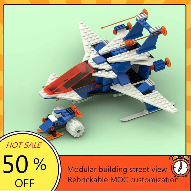 

Набор из 149 деталей: Популярная модель истребителя из фильма «Звездные войны», конструктор MOC, модульные технологичные блоки, подарок на праздник, игрушка для сборки, детский набор