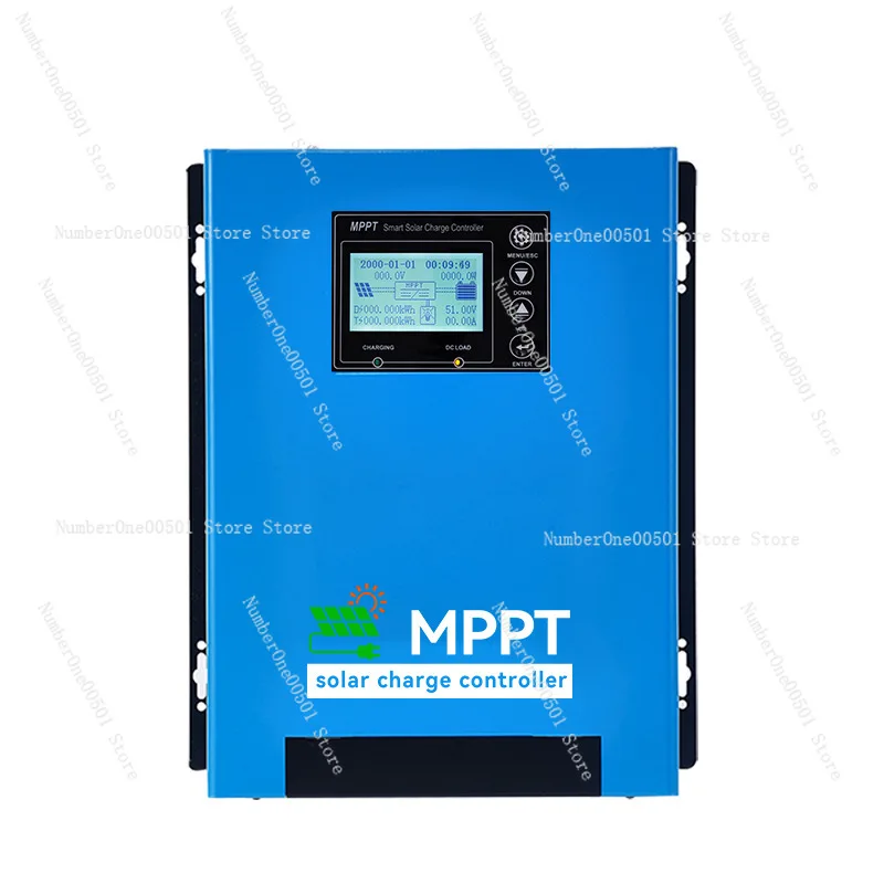 

Контроллер заряда MPPT100A для домашней солнечной системы, синий, высокомощный, умный, для автодомов, фотоэлектрический, для накопления энергии