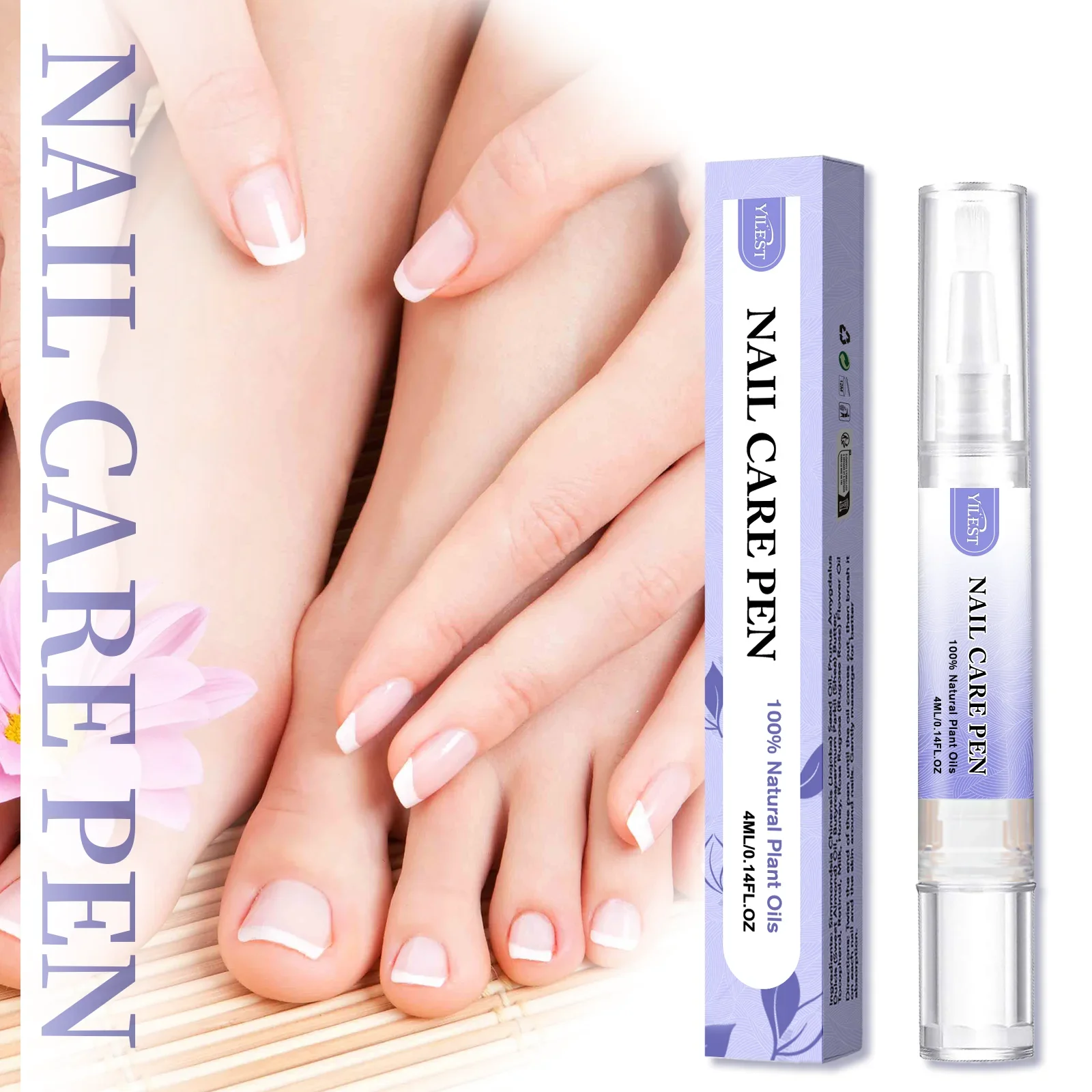 Men's Cuticle Care Pen - Nail nourishing oil treatment. Promotes healthy beautiful nails with specialized pen formula.