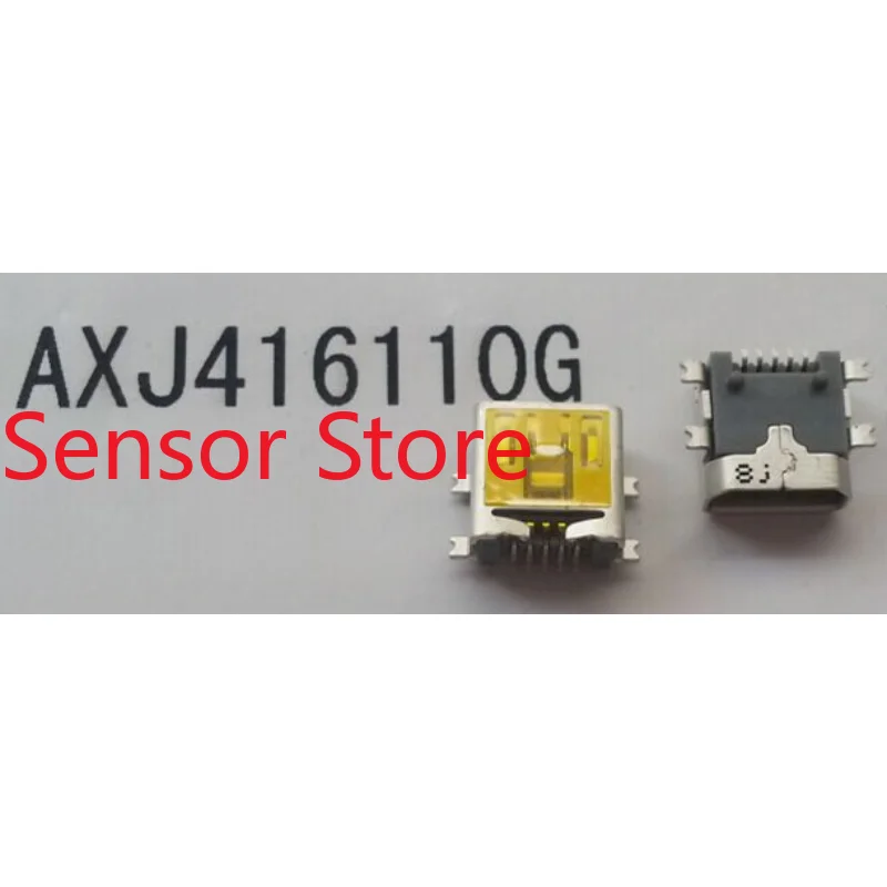 

10PCS Universal AXJ416110G For Charging Data Of 5P Socket Interface Mini USB Mother Seat.