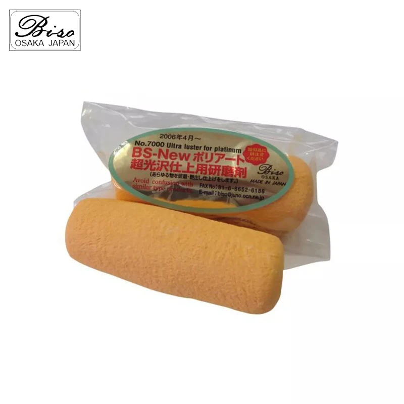 

Япония Biso No.7000 Оранжевый ультра блеск восковые составления ювелирных изделий с высокой яркостью Платиновый полирующий и отделочный состав