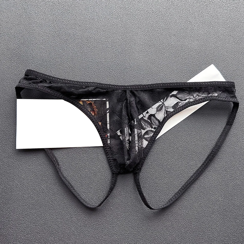 الدانتيل المطبوعة انظر من خلال الملابس الداخلية للرجال ، ش محدبة ، حلقة مزدوجة ، السراويل الداخلية ، سراويل منخفضة الخصر ، السراويل الداخلية الصلبة ، ملخصات