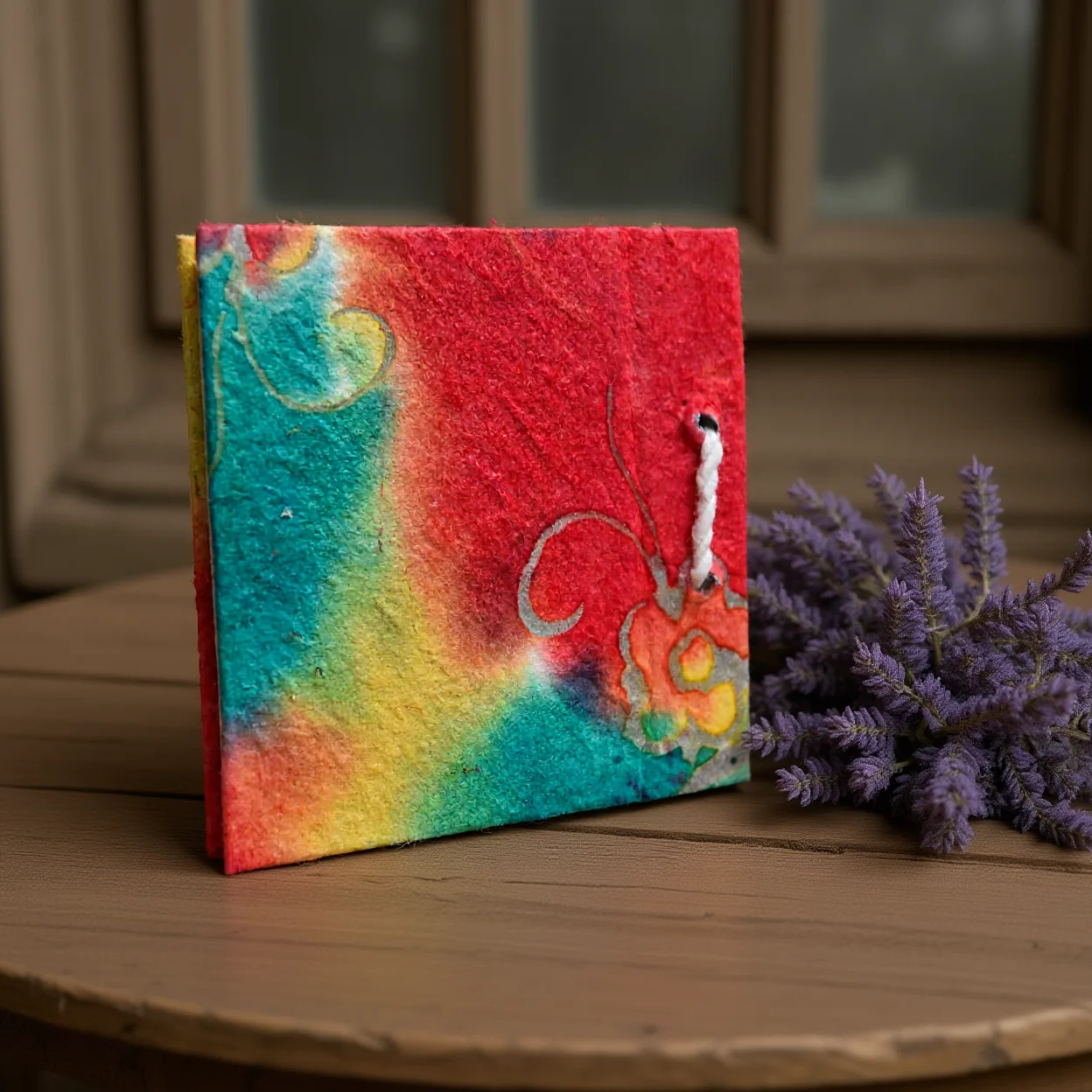 Handmade Paper Notebook Thread Bound Blank Eco Journal Thread Bound Notebook Handmade Elephant Dung Paper Notebook For Daily