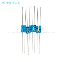 50pcs 0.5W 1/2W 5% Carbon Film Resistor 1M 10 22 33 47 51 62 75 82 91 100 220 470 1K 10K 100K 220K 2.2 4.7 22 47 100 470 R ohm