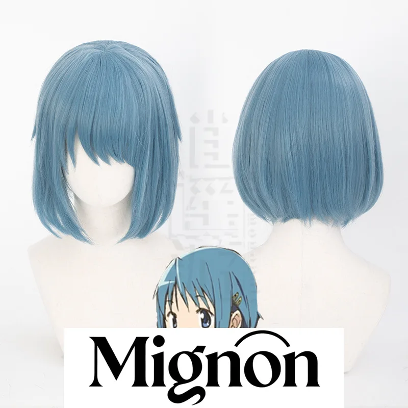 

Puella Magi Madoka Magica Miki Sayaka Cosplay Wig Simulation Scalp Top Halloween Gift
