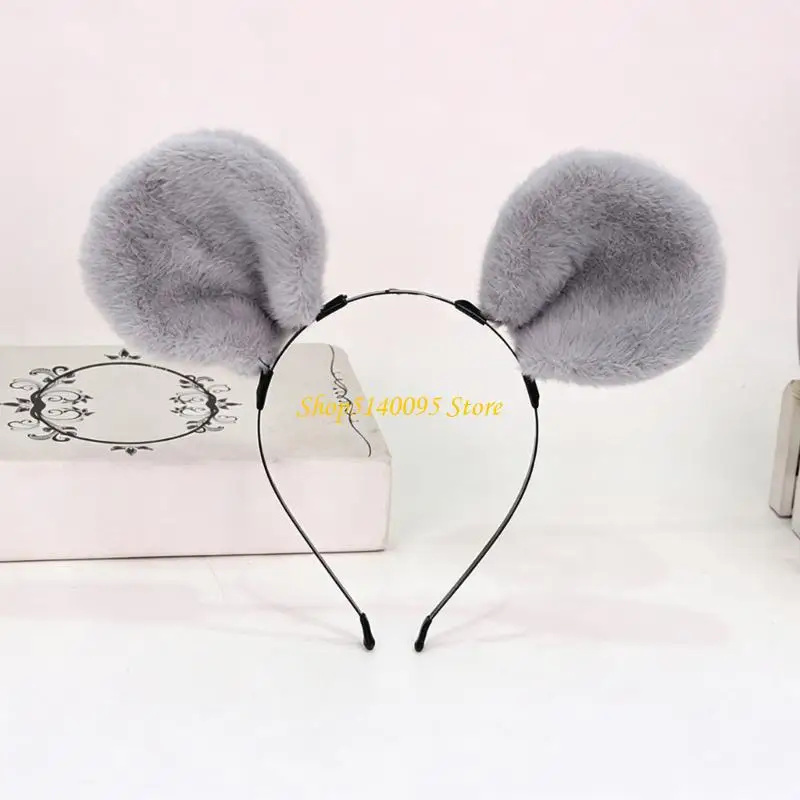 DXAE Animal Costume Ear Set and Tail for Halloween Stage Shows and Party Wear