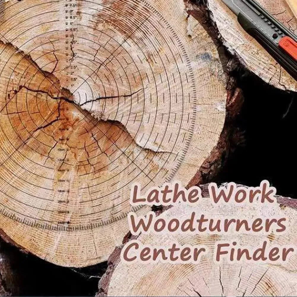 بوصلة مكتشف مركزية مستديرة مقاس 10 بوصة أداة مكتشف مركزية على شكل دائرة من الأكريليك الشفاف لدوائر رسم النجارة-ABNJ #4