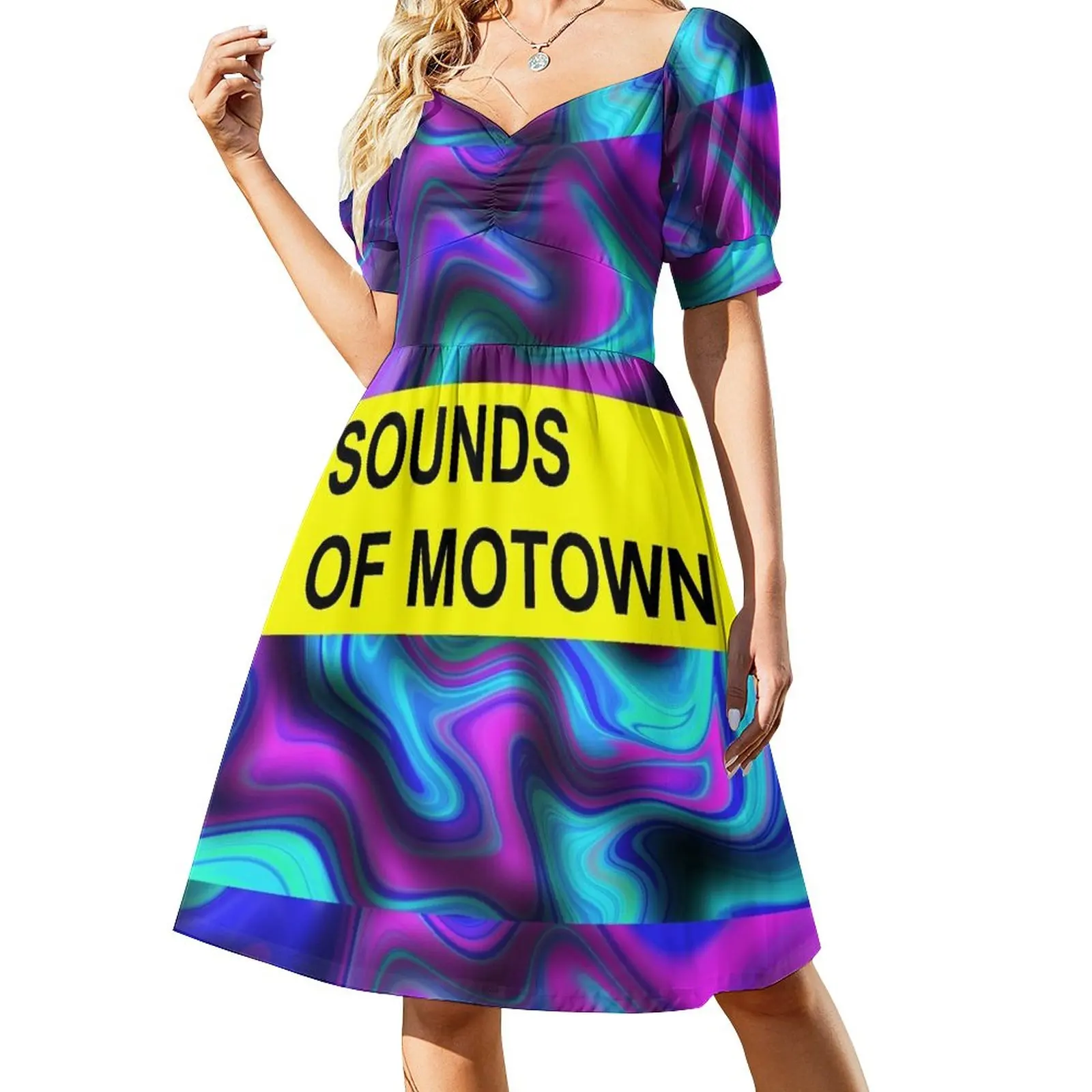 

sounds of motown Sleeveless Dress womens clothing Prom gown fairy dress elegant women's sets