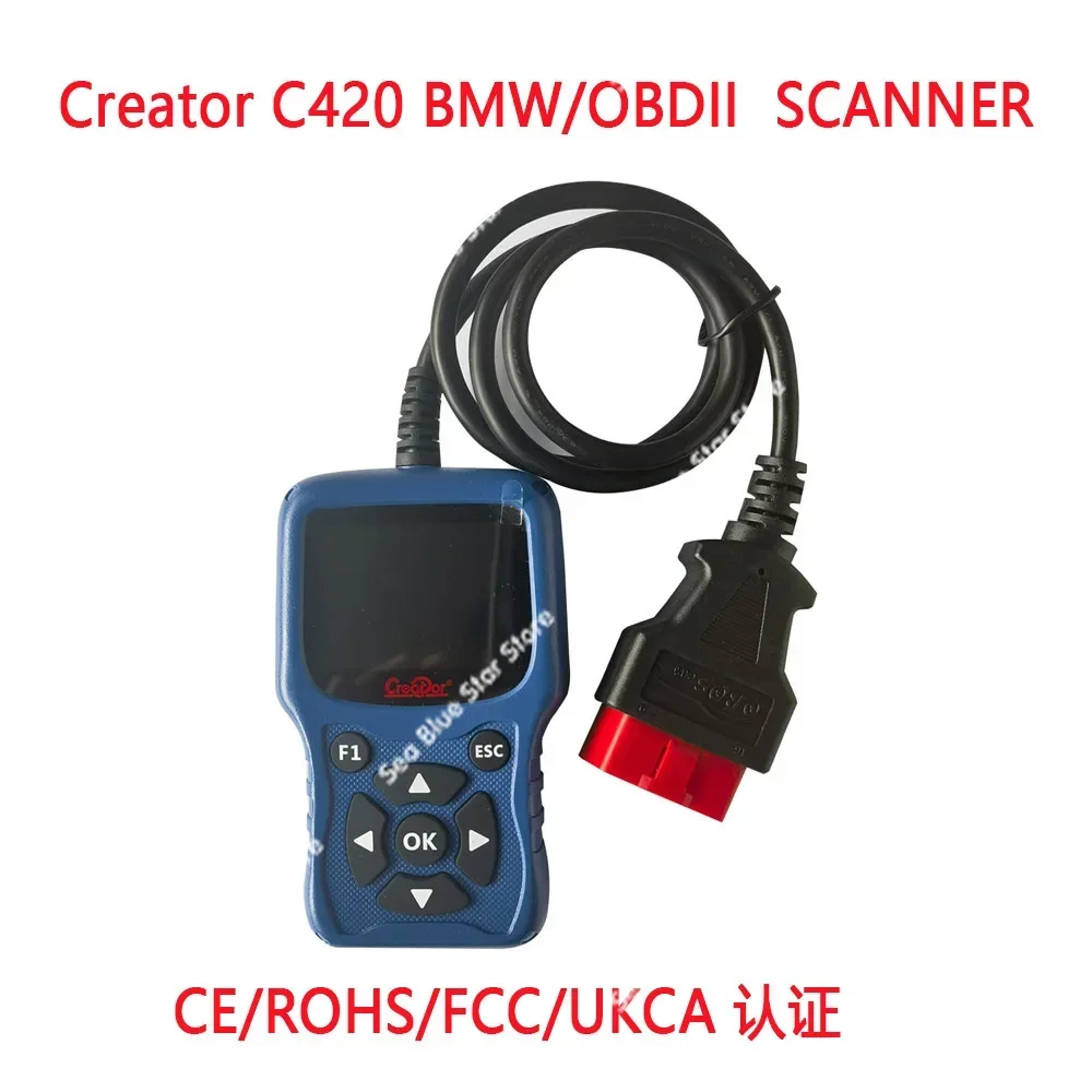 Creator C420 OBD2 Scanner C110 Upgraded Version Multi-language Upgradable BMW Detector