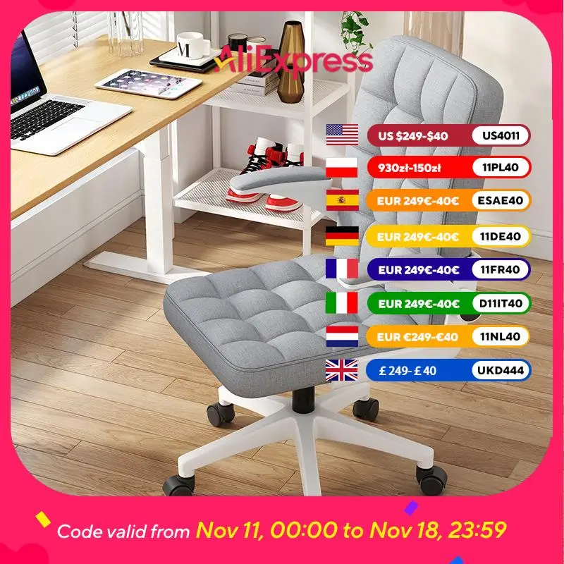 

Обеденные колеса Офисный стул Вентиляция Современное кресло Эргономичный офисный стул Игровой официальная мебель Sillas De Oficina