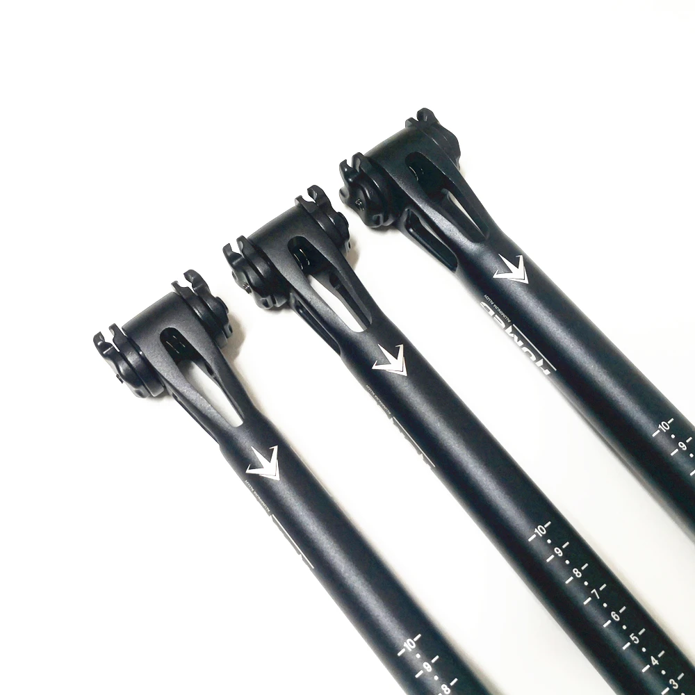 2024 New MTB bicycle Seatpost 27.2/30.9/31.6mm Aluminum Alloy 3D Forged Integrated Hollow Seat Tube Adjustable Angle Saddle tube