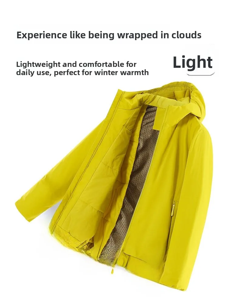 

Lightweight Design aphene Self-Heating Outdoor Men's Casual Cotton Jaet Hooded Versatile Autumn Winter Faion Ci Sle