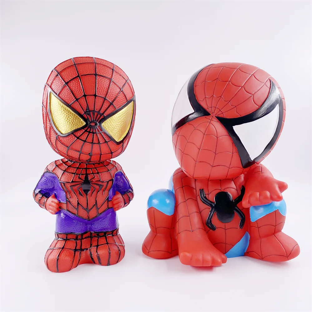 Superhero Spiderman Boys Kids Birthday Return Gifts Piggy Bank for Kids Toy Coin Savings Bank Big Saving Money Box Bottles Jar