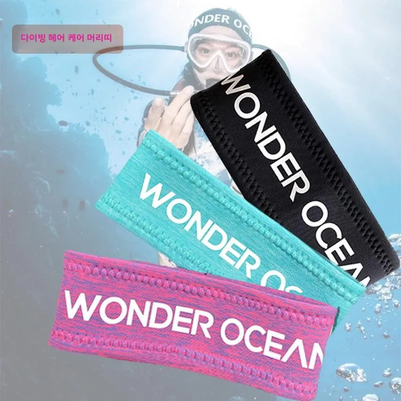 

Faionable ex Sweat Absorbent Sports Hairband for Swimming Running Yoga Surfing Diving Hair Ties Fitn Accories