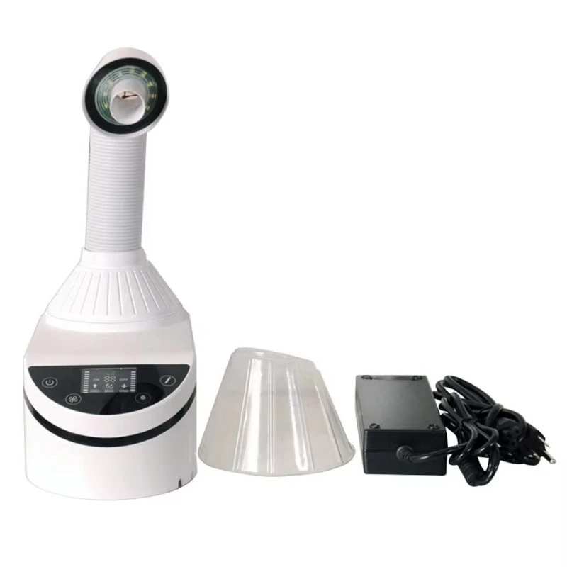 Polished vacuum cleaner 230 watts with lighting diode for laboratory tools such as nails