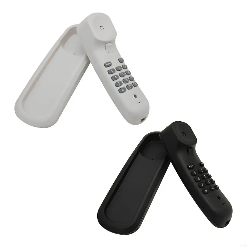 Landline Phones Wall Mountable Landline Telephone for Office Home Bathroom K92C