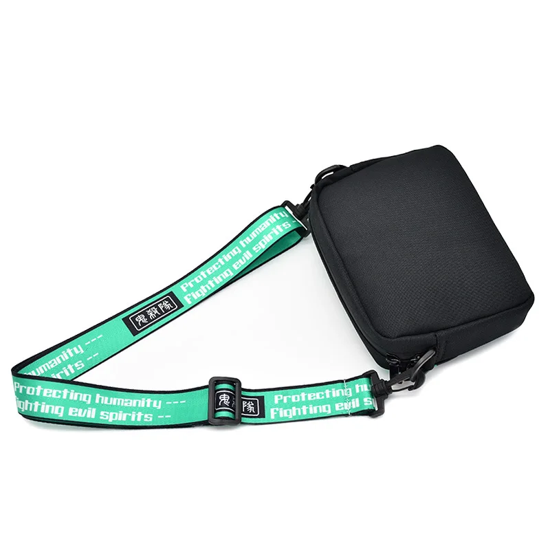 Anime Demon Slayer Male Students Anime One Piece Attack on Titan Naruto Personalized Small Shoulder Bag Handbag Fashion Gift