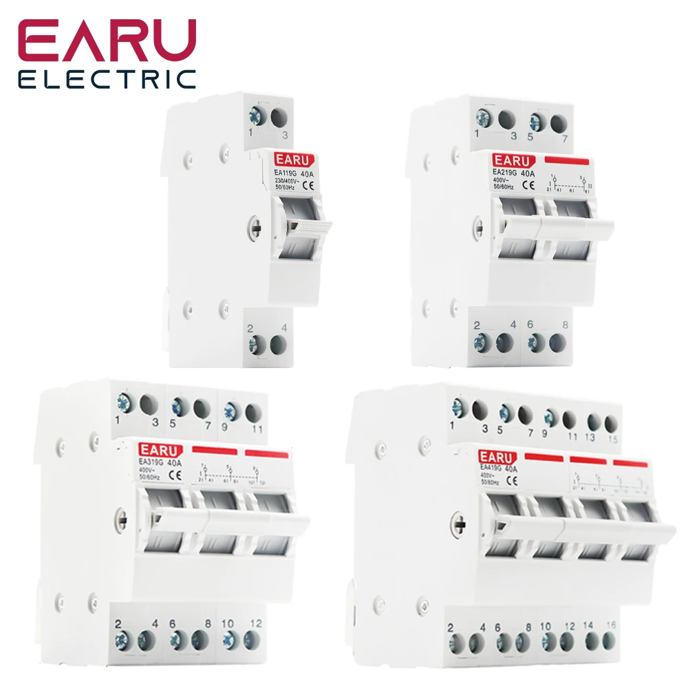 

1P 2P 3P 4P 40A 63A MTS Dual Power Manual Transfer Interlock Circuit Breaker Din Rail Isolating Disconnect Switch