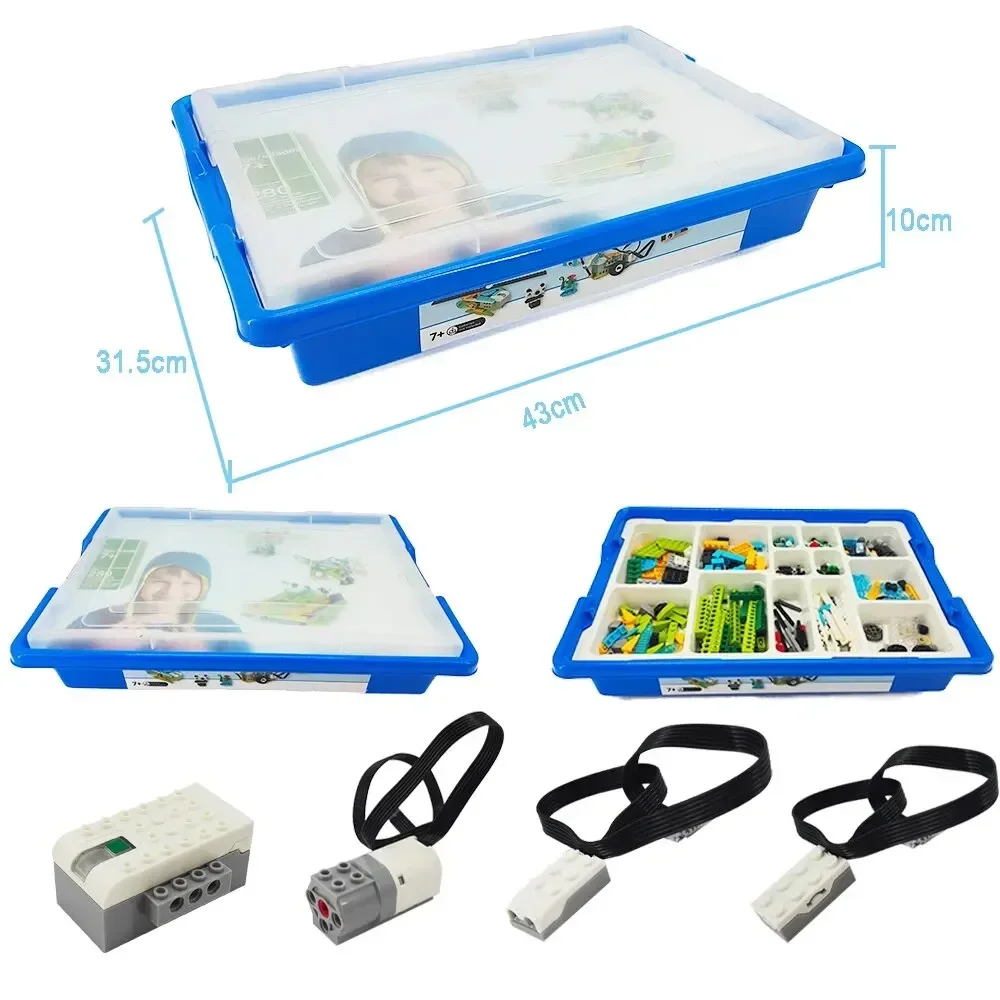 

WeDo 2.0 Educational FunctionsParts Compatible 45300 Core Set Building Blocks DIY Toys Christmas Gifts